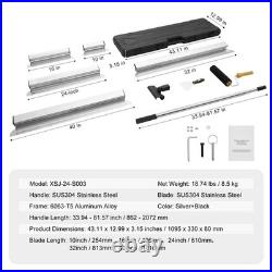 Drywall Skimming Blade Set Knife Combo 10/16/24/32/40 in & 34-81 in Handle US