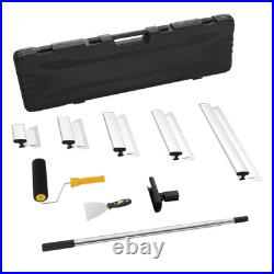 Drywall Skimming Blade Set Knife Combo 7/10/14/16/24in + 34-81.6 in Handle