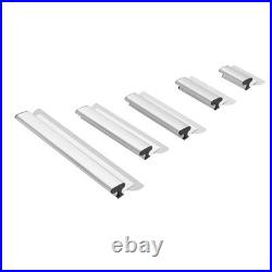 Drywall Skimming Blade Set Knife Combo 7/10/14/16/24in + 34-81.6 in Handle