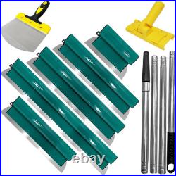 Drywall Skimming Blade Set, Stainless Steel 10,16,24,32&40 Skimming Blades