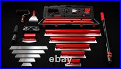 Drywall Skimming Blade Set Stainless Steel 6-40in with Extension Handle