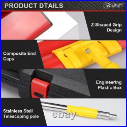 Drywall Skimming Blade Set with 30 48 Extension Handle 10In/16In/24In/32In S