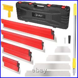 Drywall Skimming Blade Set with 30 48 Extension Handle 10in/16in/24in/32i