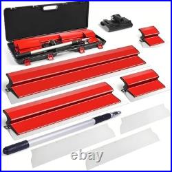 Drywall Skimming Blade Set with Adjustable Handle, 12in 22in 32in
