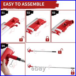 Drywall Skimming Blade Set with Portable Case 7,10,14,16& 24 Stainless S