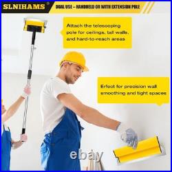 Drywall Skimming Blade Set with Replaceable Blades 5 Stainless Steel Blades