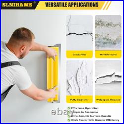 Drywall Skimming Blade Set with Replaceable Blades 5 Stainless Steel Blades 1