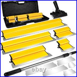 Drywall Skimming Blade Set with Replaceable Blades 5 Stainless Steel Blades 1