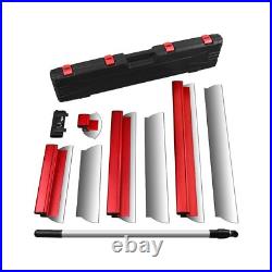Drywall Skimming Blade Set with Transport Case Includes 16, 24, and 32 B