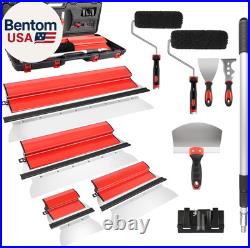 Drywall imming Blade Set with Portable Case, 10+16+24+32 imming Blades, 7+9