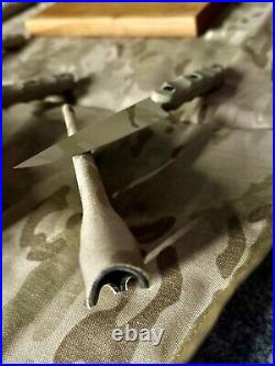Dull Boy Blades Custom 1 of 1 Culinary Knife Set ARID Cerakote HFB