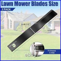 Durable Rotary Cutter Replacement Blades for Land Pride 2 Pack, Easy Install
