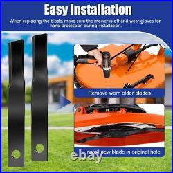 Durable Rotary Cutter Replacement Blades for Land Pride 2 Pack, Easy Install
