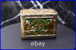 Early Kampfe Bros. Star Safety Razor Set Wedge Blade Lather Catcher New York Tin