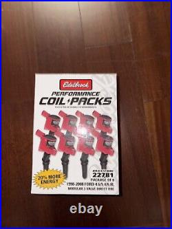 Edelbrock 22781 Coil Pack direct performance replacement coil pack Ford 98-2008
