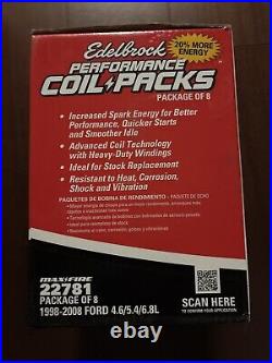 Edelbrock 22781 Coil Pack direct performance replacement coil pack Ford 98-2008