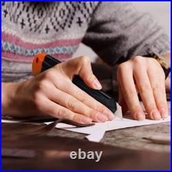 Ergonomic Retractable Utility Knife Set 72 Heavy-Duty Cutters for Office/Home