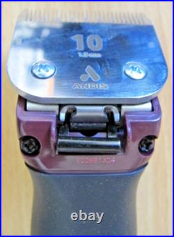 Excel Professional 5-Speed Detachable Blade Clipper Kit Rotary Motor Burgundy