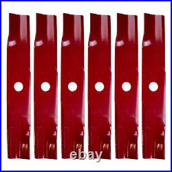 Exmark 103-6380-S Set of 6 15.25 High Lift Sold SPK Blades Lazer Z CT HP 6-PACK