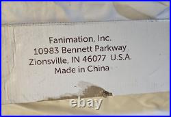Fanimation Blade Set, 63, Matte White BPW7912MW (Open Box / New) Damaged Pa