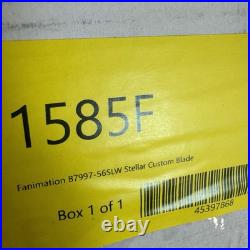Fanimation Fans B7997-56SLW Stellar Custom Blade (Set of 8)-1.4 Inches Tall
