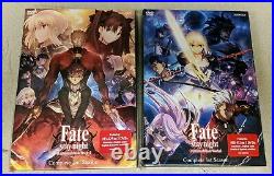 Fate/Stay Night Unlimited Blade Works DVD Sets 1 And 2 new! Aniplex USA