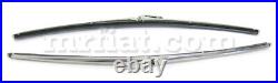 Ferrari 208 308 GT4 Polished Stainless Steel Wiper Blade Set New
