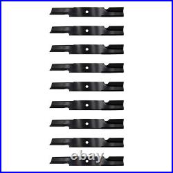 Fits Toro 105-7781-03 High Flow Zero Turn Mower Blade Set of 9