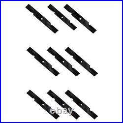 Fits Toro 105-7781-03 High Flow Zero Turn Mower Blade Set of 9