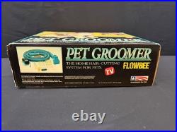 Flowbee Pet Groomer Haircutting System Home Vacuum Tested Works OPEN BOX