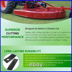 For Bush Hog 7556BH SQ172 7556 Rotary Cutter Blades, 27 x3/4 Lawn Mower Blades