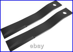 For Bush Hog 7556 Rotary Cutter Blades 27 x3/4 Lawn Mower Blades, 2 Blade Set