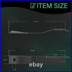For Bush Hog 7556 Rotary Cutter Blades 27 x3/4 Lawn Mower Blades, 2 Blade Set