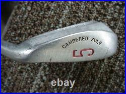 Full Set 2-sw Professional Camber Sole Blade Golf Irons Reg Steel New Grips Vint