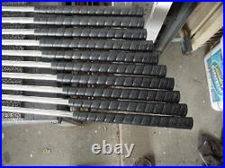 Full Set 2-sw Professional Camber Sole Blade Golf Irons Reg Steel New Grips Vint