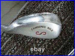 Full Set 2-sw Professional Camber Sole Blade Golf Irons Reg Steel New Grips Vint