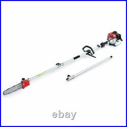 Gas Pole Saw, 42.7CC 2-Cycle 8.2FT to 11.4 FT Extendable Tree Trimming, Pruning