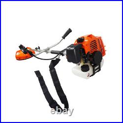 Gas Powered Brush Cutter String Trimmer Grass Weed Eater Cordless Straight Shaft