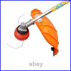 Gas Powered Brush Cutter String Trimmer Grass Weed Eater Cordless Straight Shaft