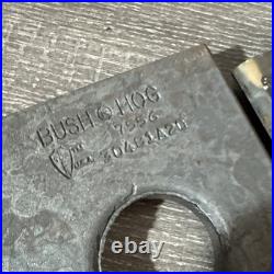 Genuine Bush Hog Cutter Blade 7556 Set of 2 read