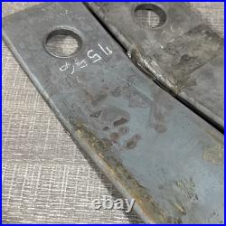 Genuine Bush Hog Cutter Blade 7556 Set of 2 read