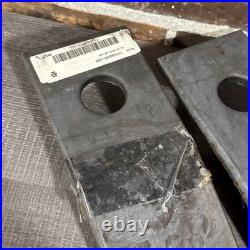 Genuine Bush Hog Cutter Blade 7556 Set of 2 read