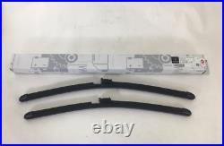 Genuine Mercedes-benz 2228201145 Front Windshield Heated Wiper Blade Set Of 2