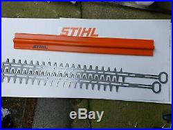 Genuine Stihl Hs45 24 600mm Hedge Trimmer Blade Set 4228-710-6051 With Scabbard