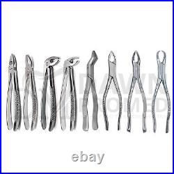 German Grade 140 Pcs Oral Dental Surgery Extracting Elevator Forceps & Blade Set