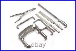Gluteos instruments Set of 9 Pcs Plastic Surgery Surgical instruments A+ Quality