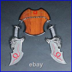 God of War Kratos Blades of Chaos Stainless Steel Double Blades Replica Set