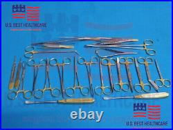 Gold Plated General Surgery Set 25 PCS With 10 Blades NO 3,10 no 4 A+