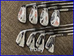 Golden Ram TW Custom Grind Iron Set 3-PW True Temper Steel Shafts MINT