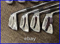 Golden Ram TW Custom Grind Iron Set 3-PW True Temper Steel Shafts MINT